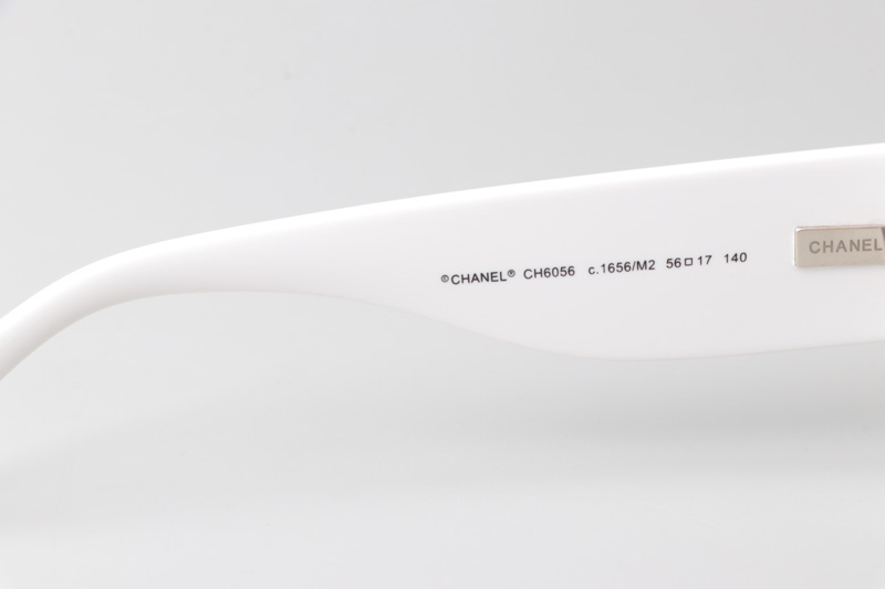 CH6056 Sunglasses Black White Gray