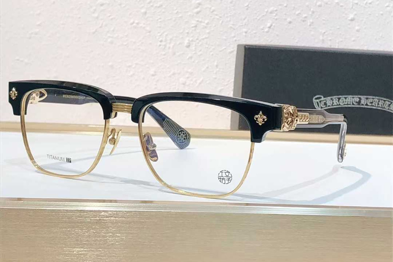 CH6103 Eyeglasses Black Gold