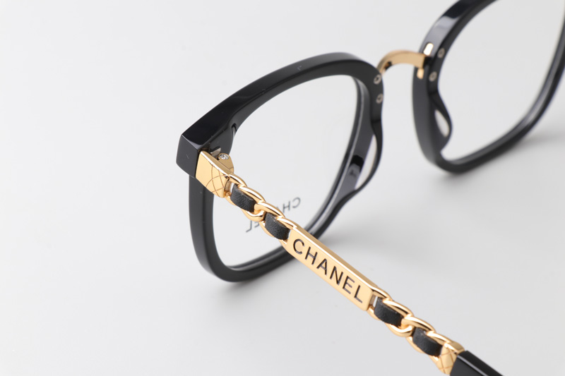 CH6815 Eyeglasses Black Gold