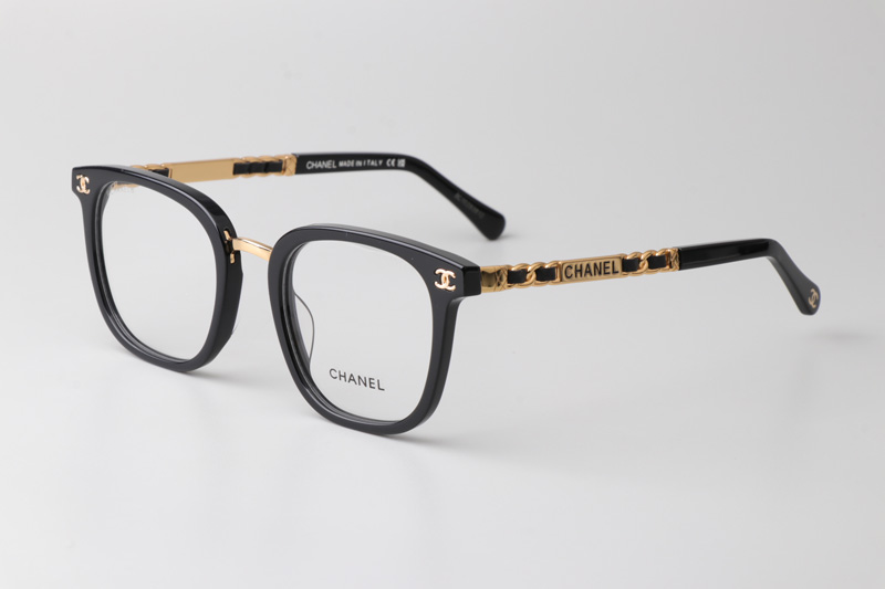 CH6815 Eyeglasses Black Gold