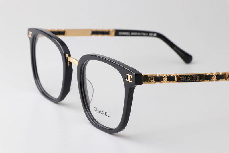CH6815 Eyeglasses Black Gold