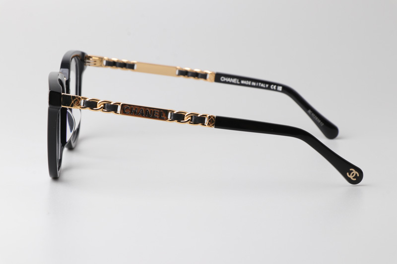 CH6815 Eyeglasses Black Gold