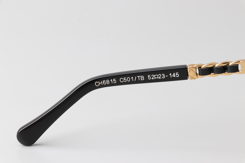 CH6815 Eyeglasses Black Gold