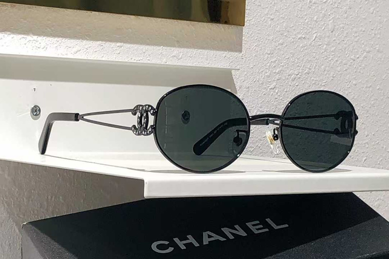 CH6991 Sunglasses Black Gray