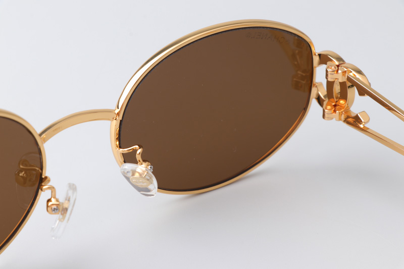 CH6991 Sunglasses Gold Brown