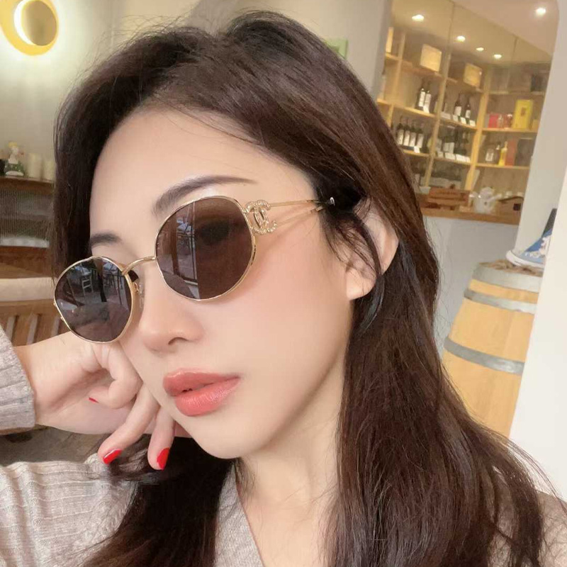CH6991 Sunglasses Gold Brown