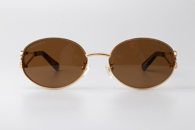 CH6991 Sunglasses Gold Brown