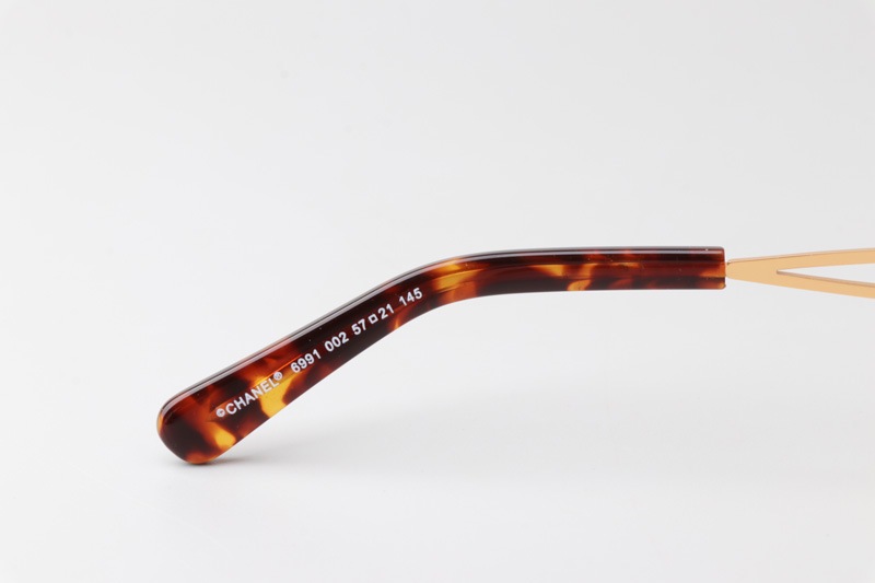 CH6991 Sunglasses Gold Brown