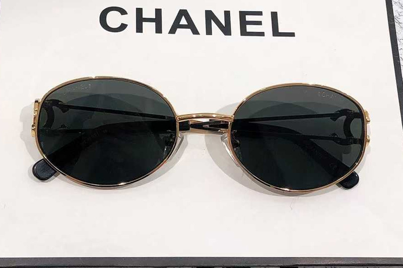 CH6991 Sunglasses Gold Gray