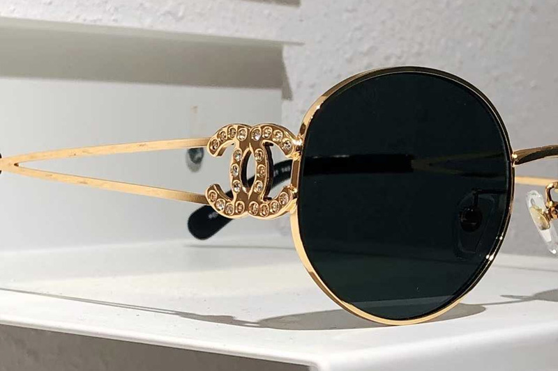 CH6991 Sunglasses Gold Gray