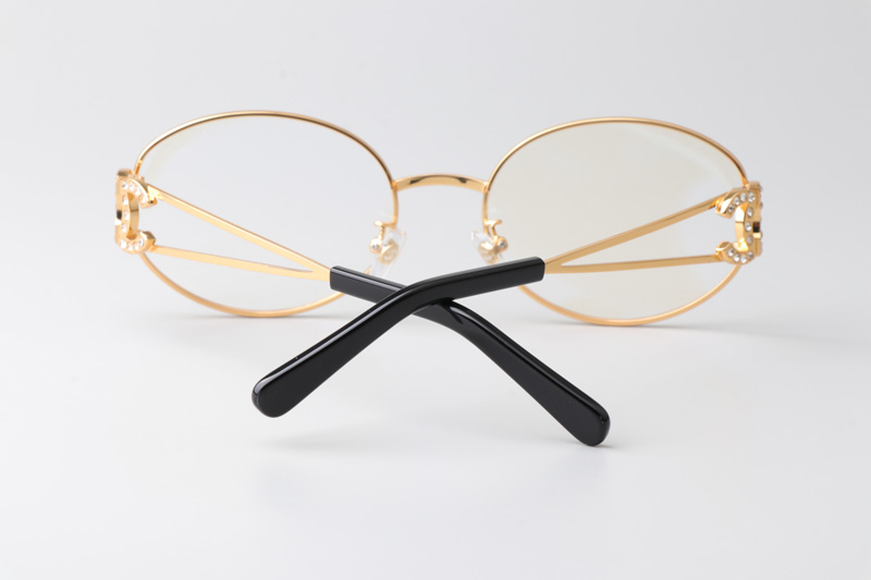 CH6991 Sunglasses Gold Light Brown