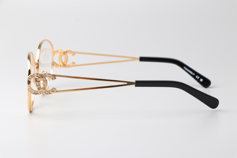 CH6991 Sunglasses Gold Light Brown