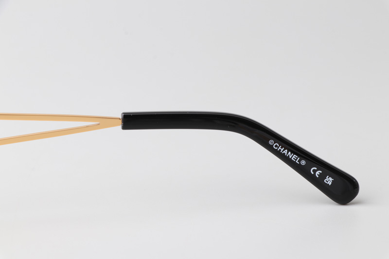 CH6991 Sunglasses Gold Light Brown