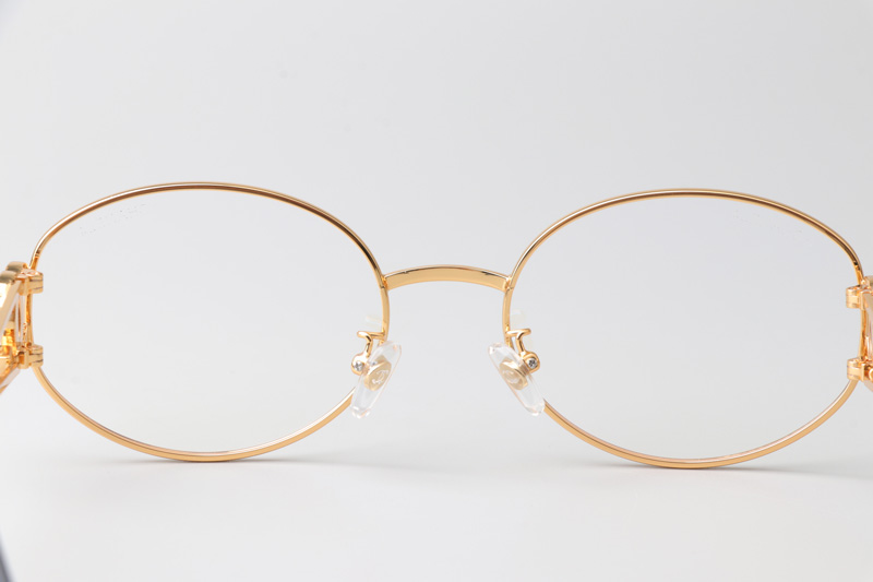 CH6991 Sunglasses Gold Light Brown