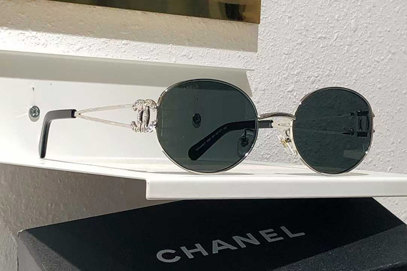 CH6991 Sunglasses Silver Gray