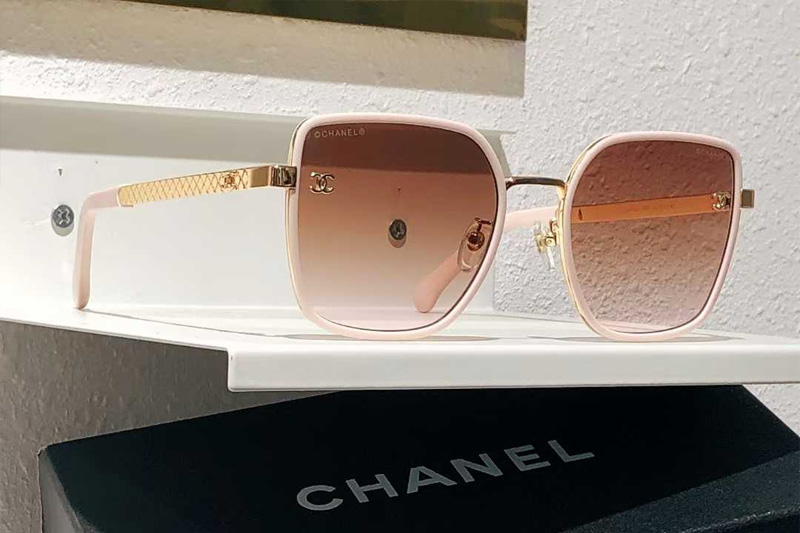 CH7403 Sunglasses Pink Gradient Pink