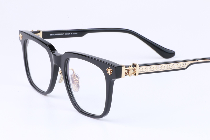 CH8138 Eyeglasses Black Gold