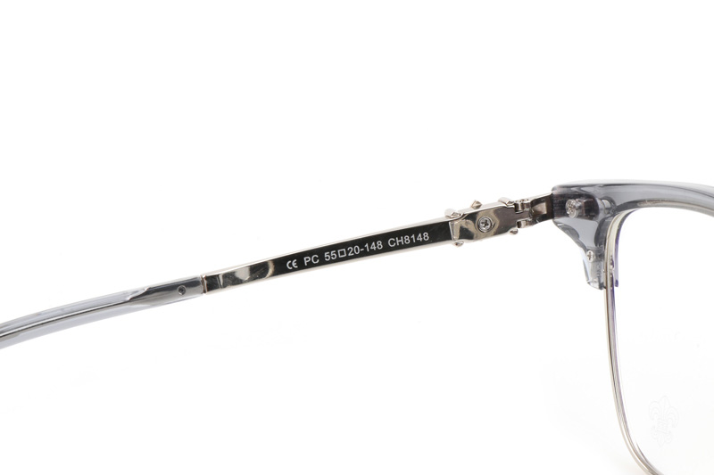 CH8148 Eyeglasses Gray Silver
