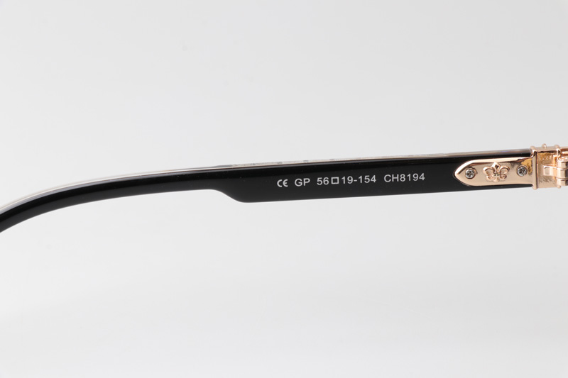 CH8194 Sunglasses Black Gold Gradient Blue
