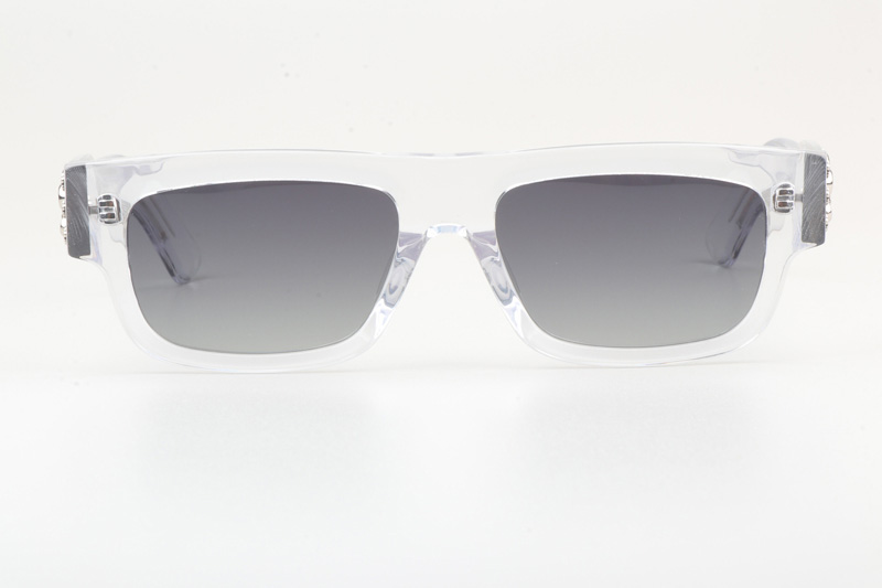 CH8216 Sunglasses Clear Gradient Gray