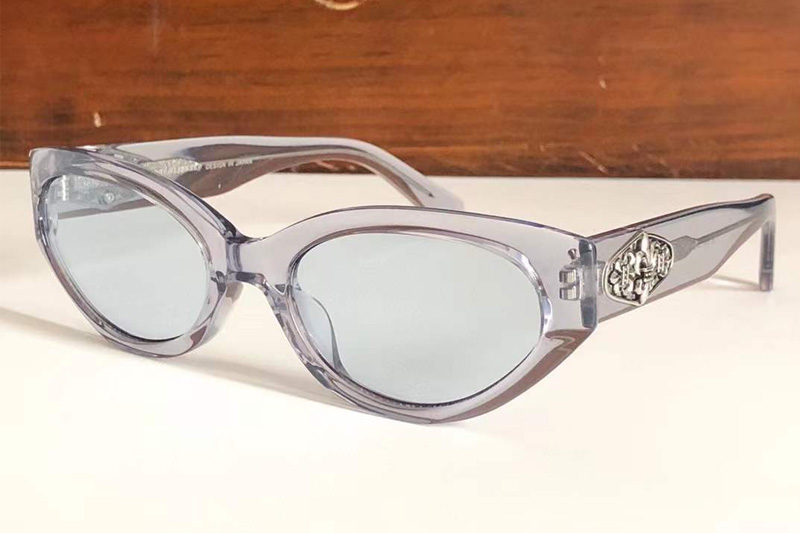CH8295 Sunglasses Transparent Light Blue
