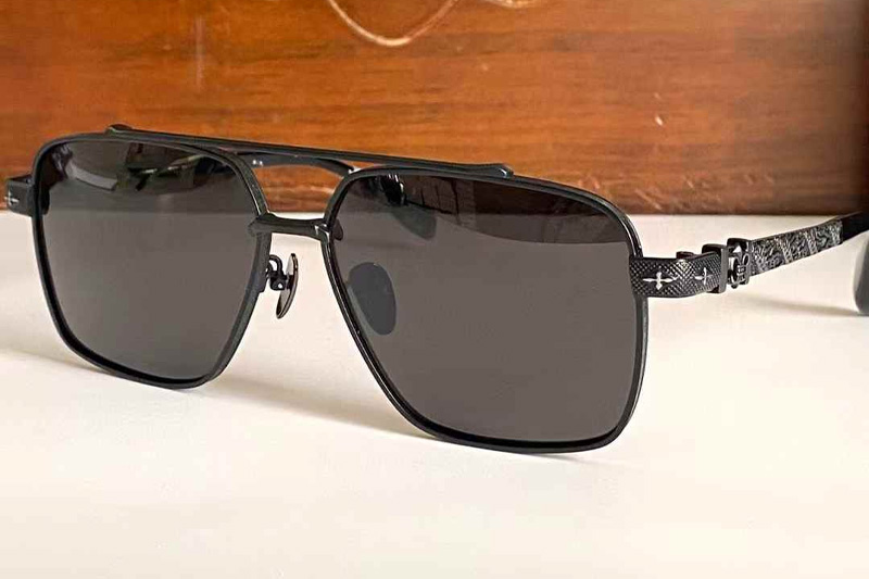 CH8309 Sunglasses Black Gray