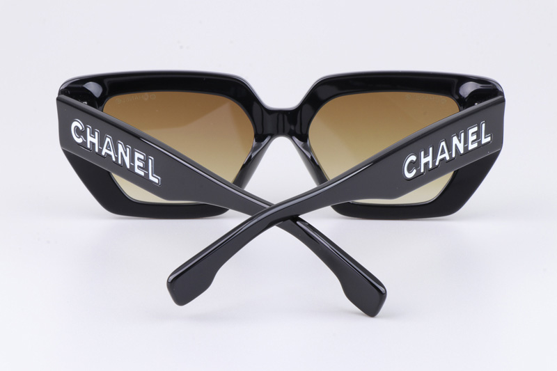 CH8912S Sunglasses Black Gradient Brown