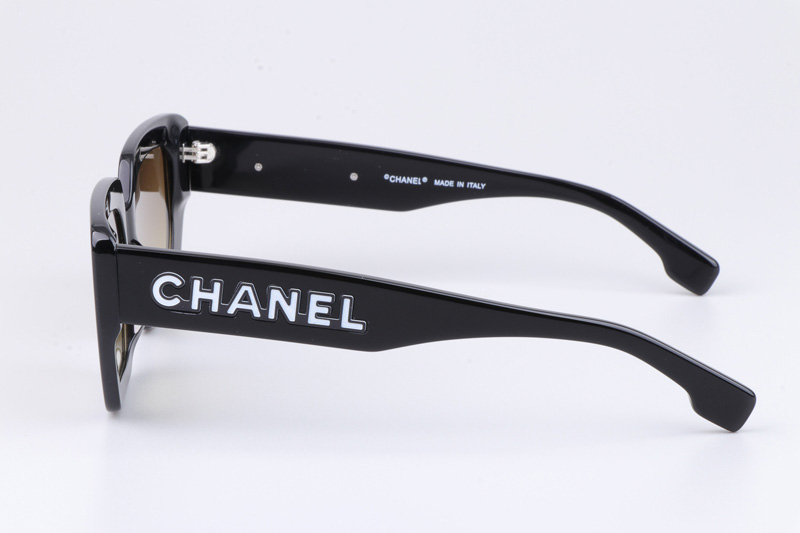 CH8912S Sunglasses Black Gradient Brown