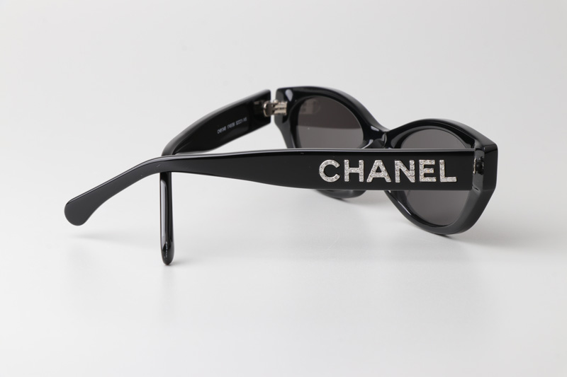 CH9134B Sunglasses Black Gray