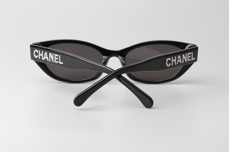 CH9134B Sunglasses Black Gray