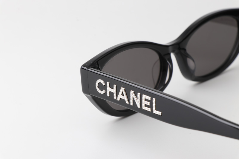 CH9134B Sunglasses Black Gray