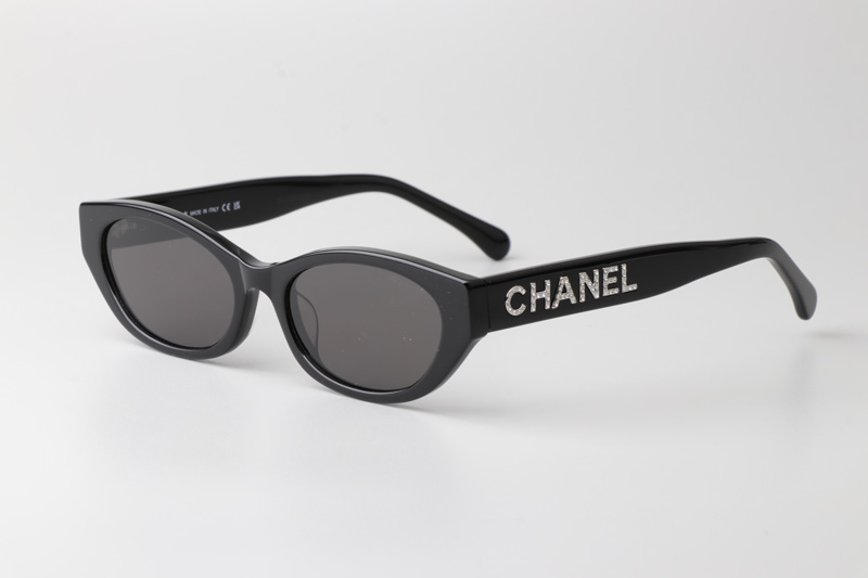 CH9134B Sunglasses Black Gray