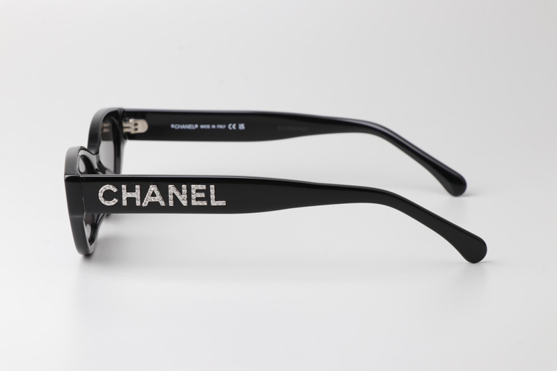 CH9134B Sunglasses Black Gray