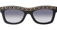 CH9143 Sunglasses Black Gradient Gray
