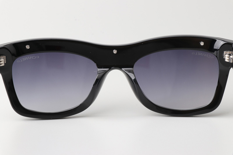 CH9143 Sunglasses Black Gradient Gray