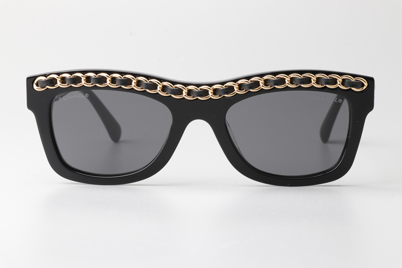 CH9143 Sunglasses Black Gray