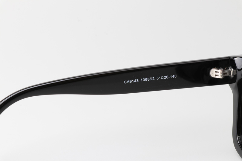 CH9143 Sunglasses Black Gray