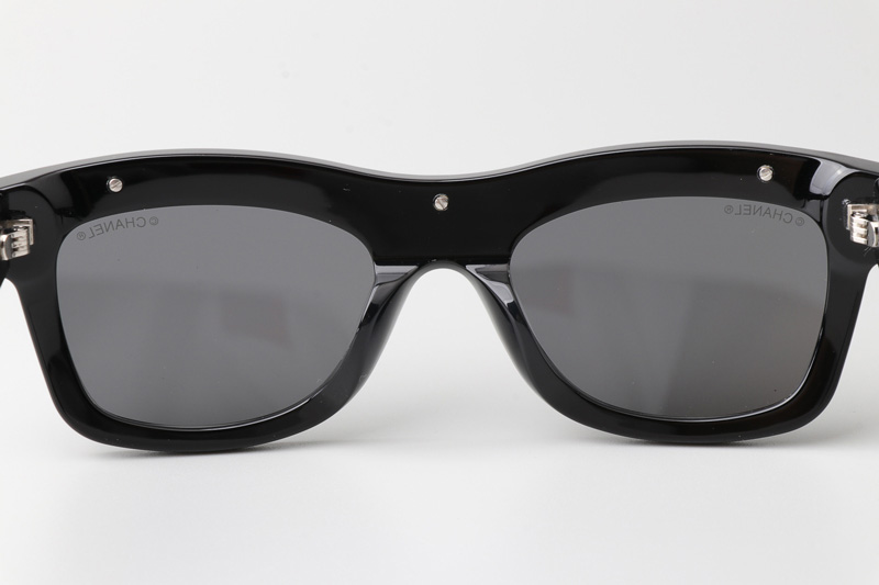 CH9143 Sunglasses Black Gray