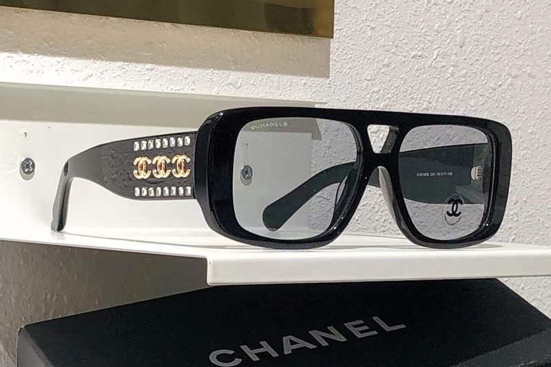 CH9160B Sunglasses Black Light Gray