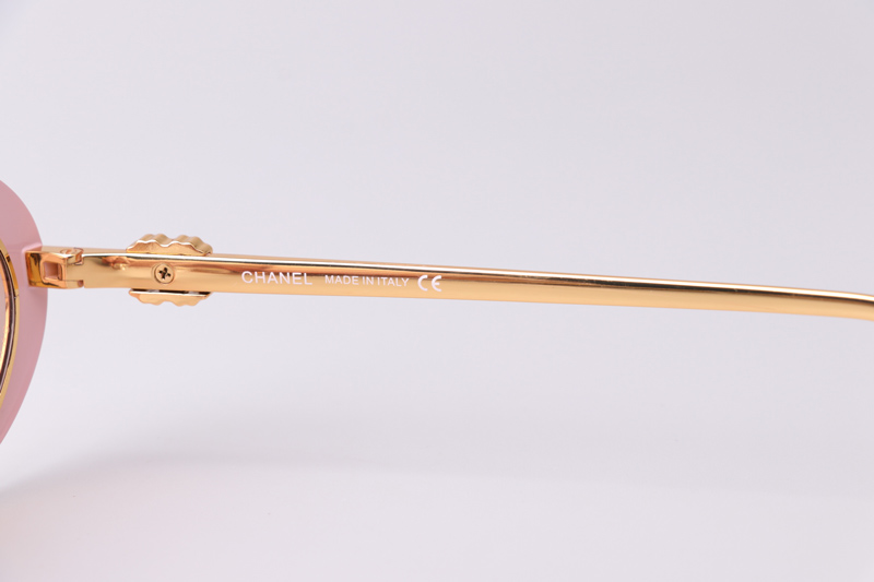 CH9578B Sunglasses Pink Gold Brown