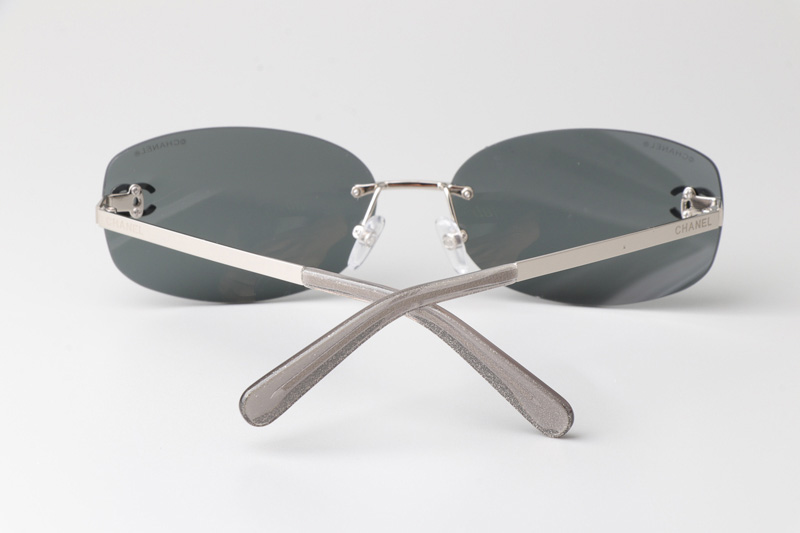 CHA71559 Sunglasses Silver Gray