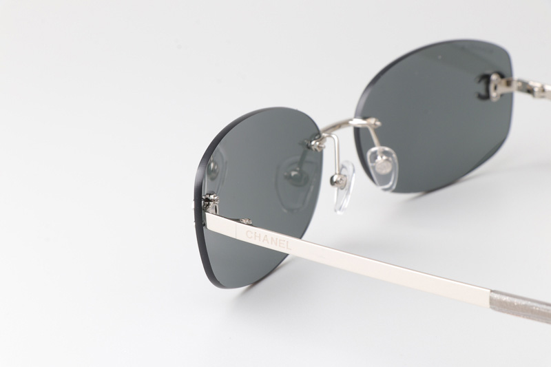 CHA71559 Sunglasses Silver Gray