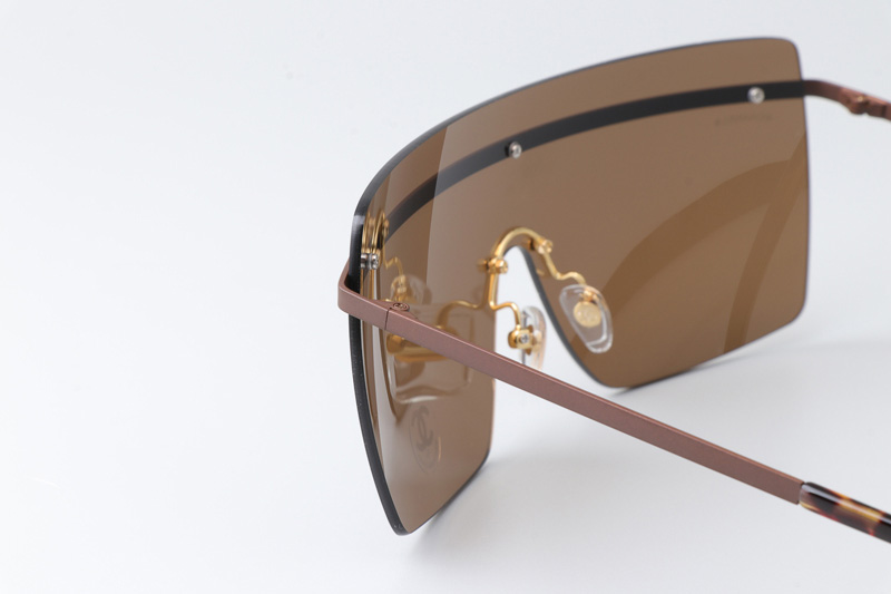 CHA71585 Sunglasses Bronze Brown