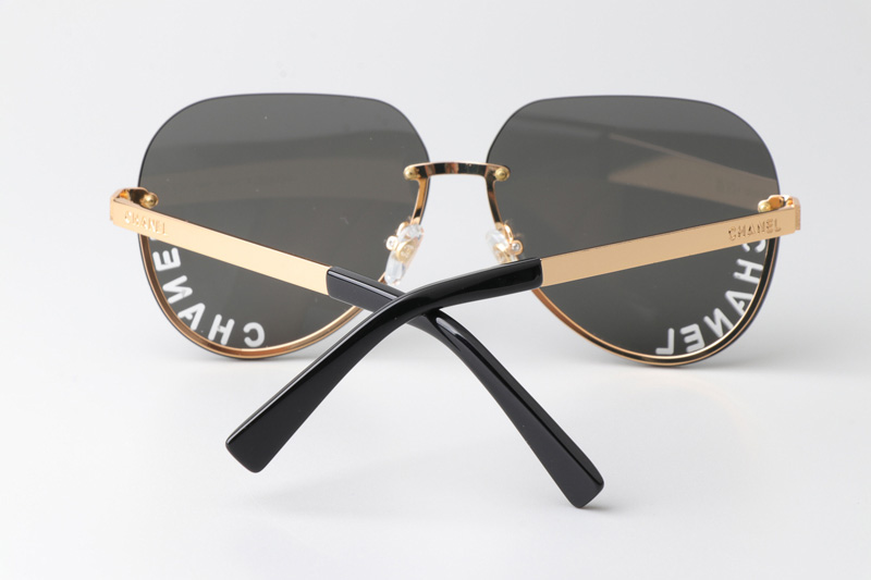 CHA95086 Sunglasses Gold Gray