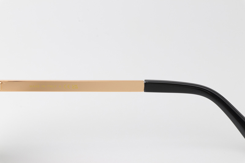 CHA95086 Sunglasses Gold Gray