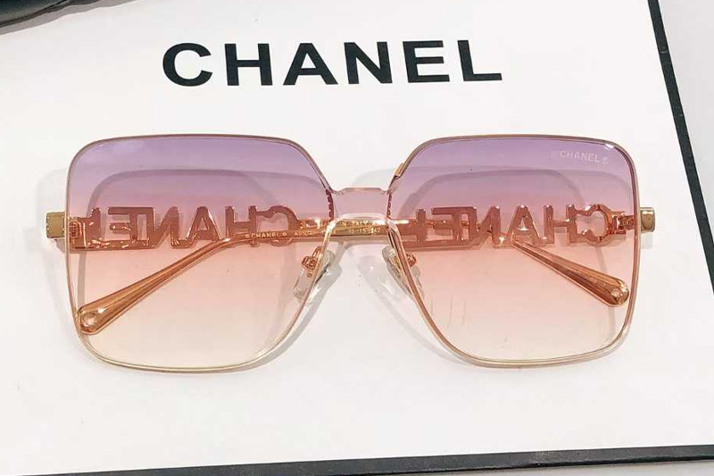 CHX95070 Sunglasses Gold Gradient Purple