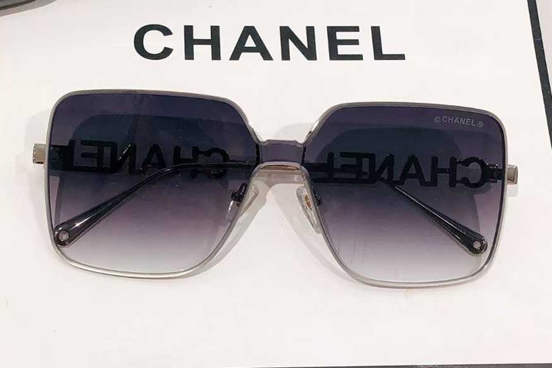 CHX95070 Sunglasses Silver Gradient Gray