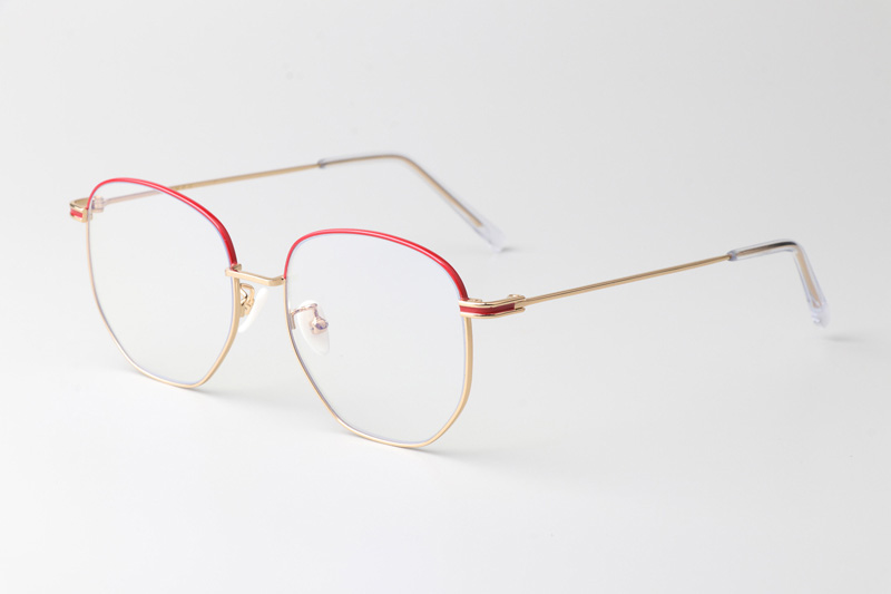 CL195001 Eyeglasses Red Gold