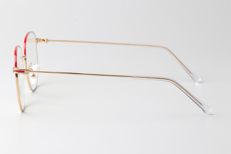 CL195001 Eyeglasses Red Gold