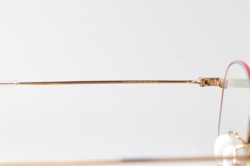 CL195001 Eyeglasses Red Gold